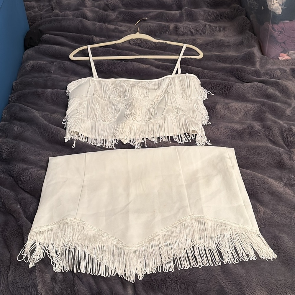 Altar'd State Fringe Skirt